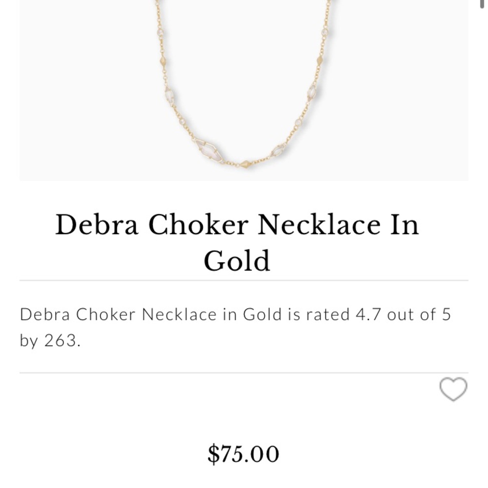 Kendra Scott Debra Choker Necklace